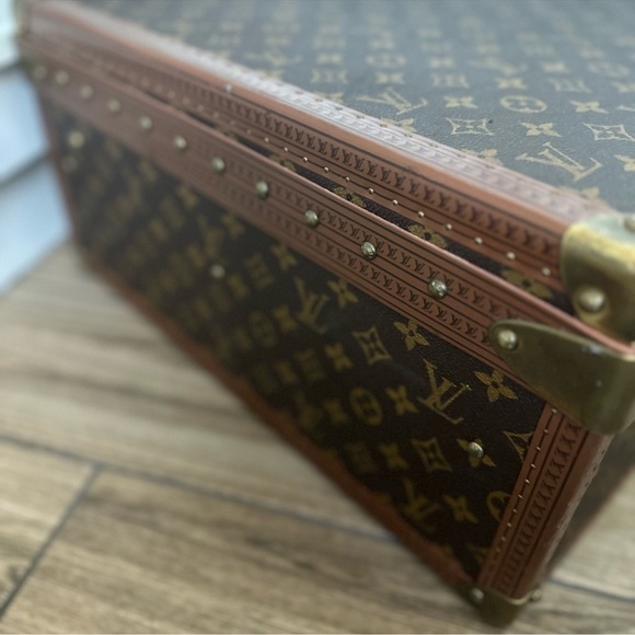 vintage louis vuitton alzer trunk - Picture 7 of 7